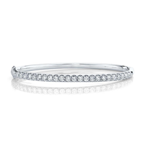 2.0 CT Diamond Bangle Bracelet