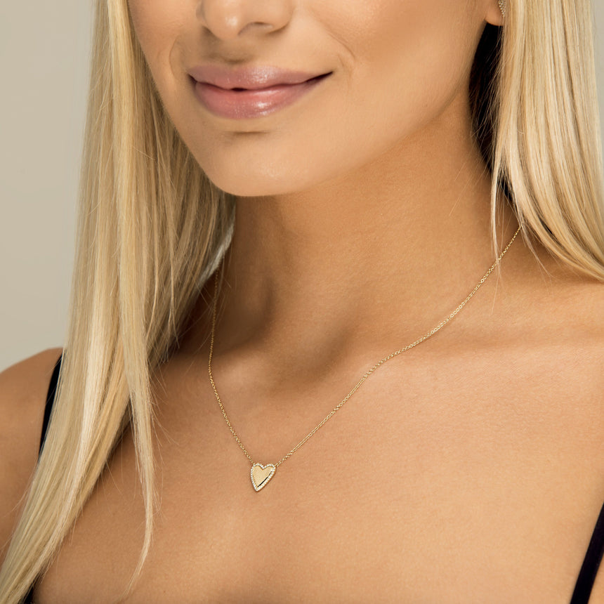 Golden Heart Necklace