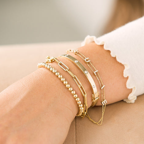 Diamond Link Bracelet