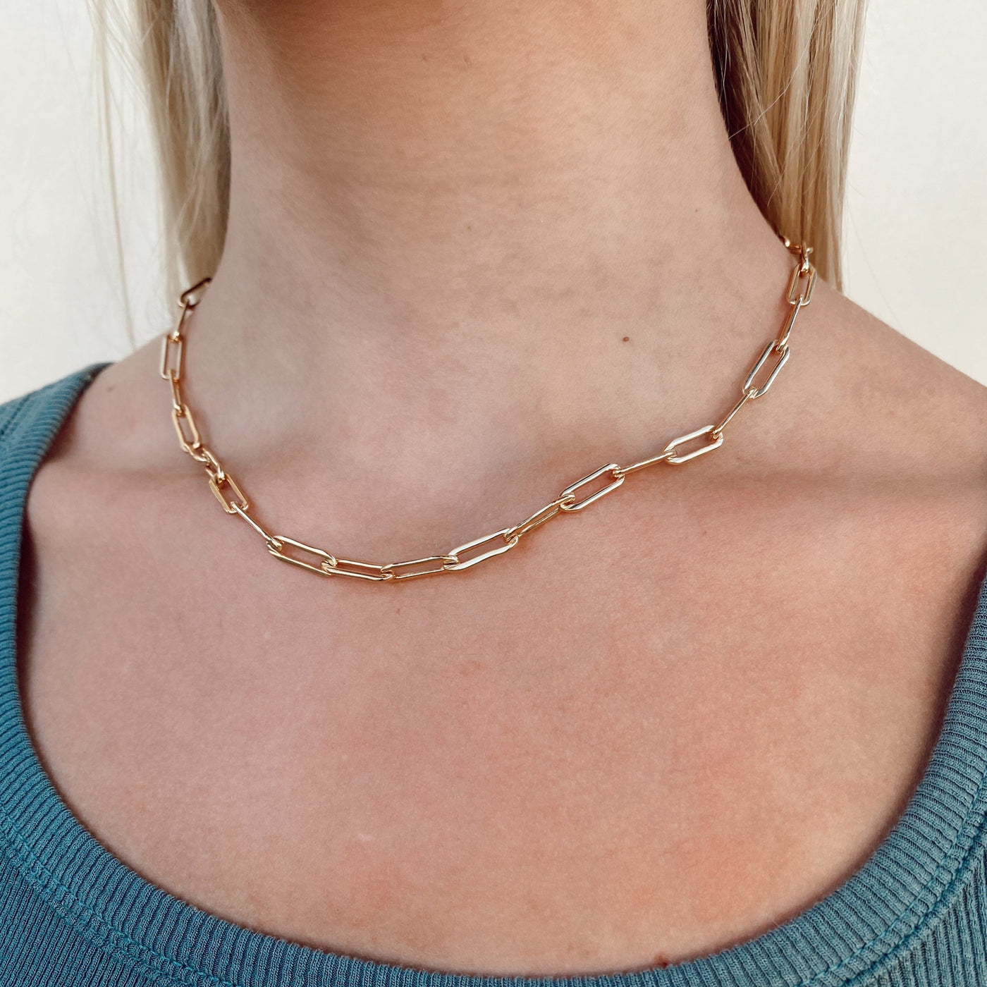 Large Link Necklace