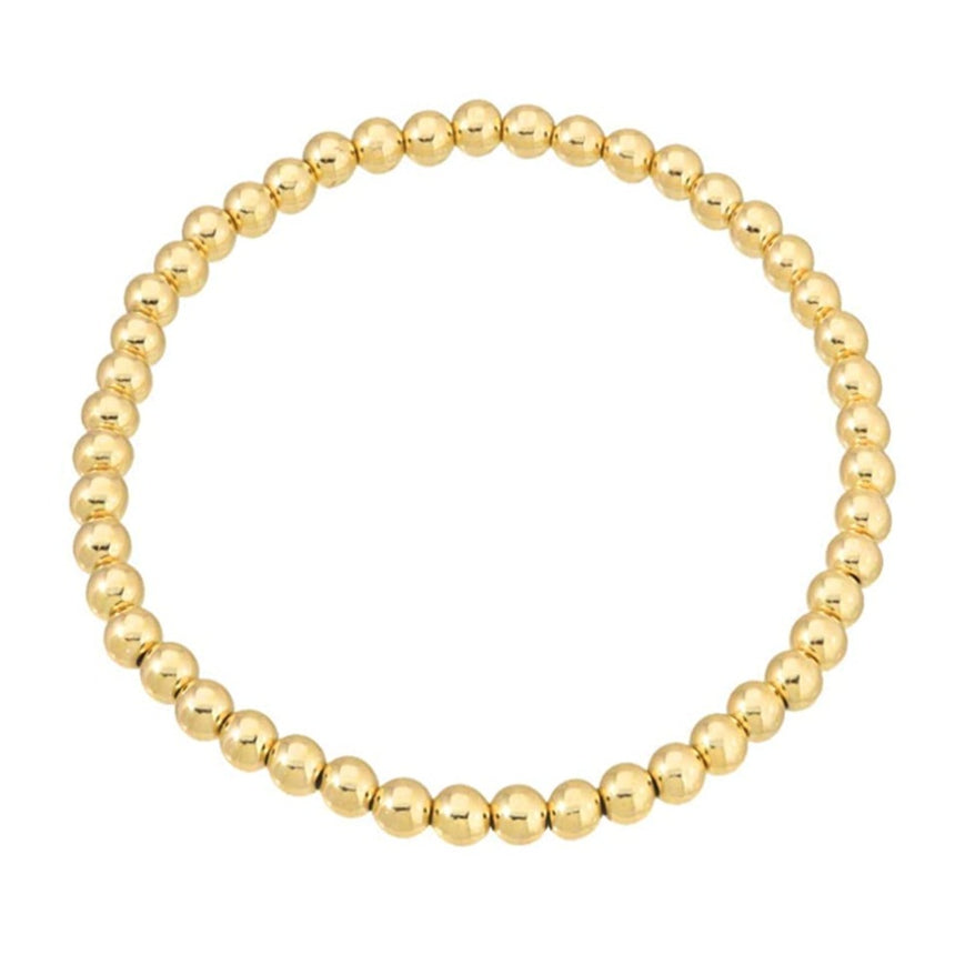 Gold Beaded Bracelet
