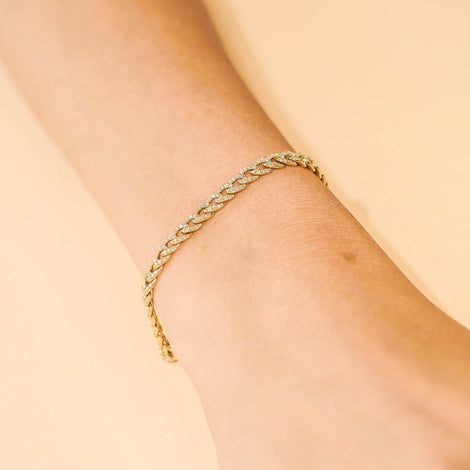 Diamond Cuban Link Bracelet
