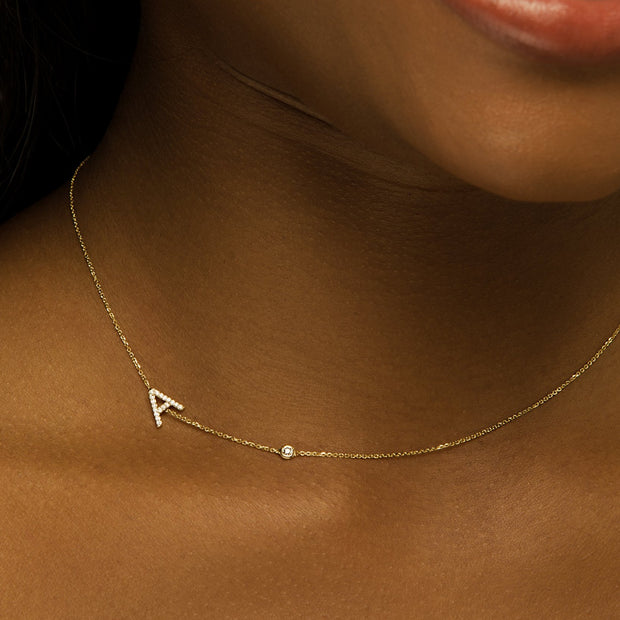 Kaysie Gold Diamond Pendant Set Online – Kisna