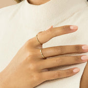 Diamond Baguette Ring.