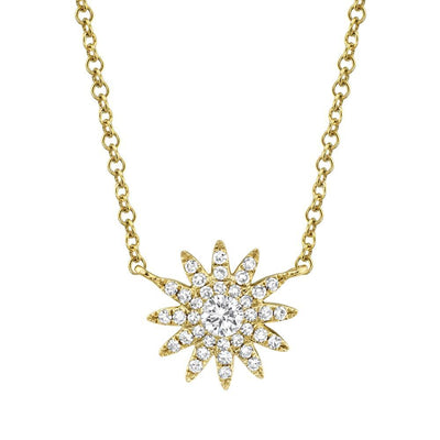 Diamond Starlight Pendant Necklace