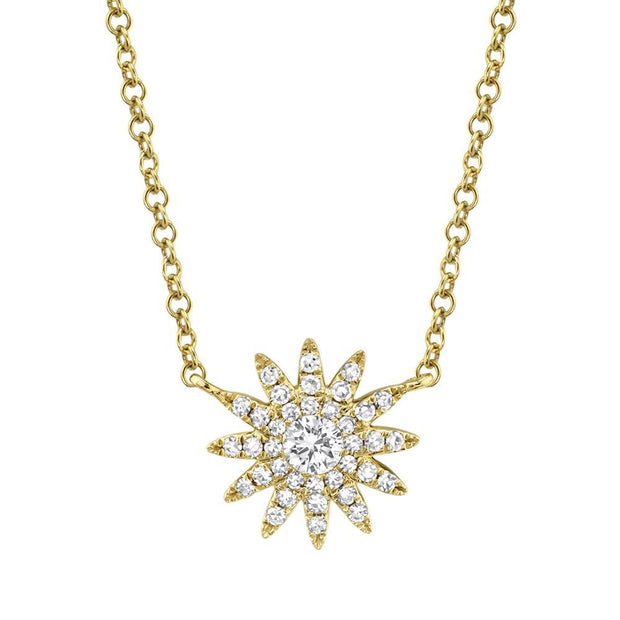 Diamond Starlight Pendant Necklace