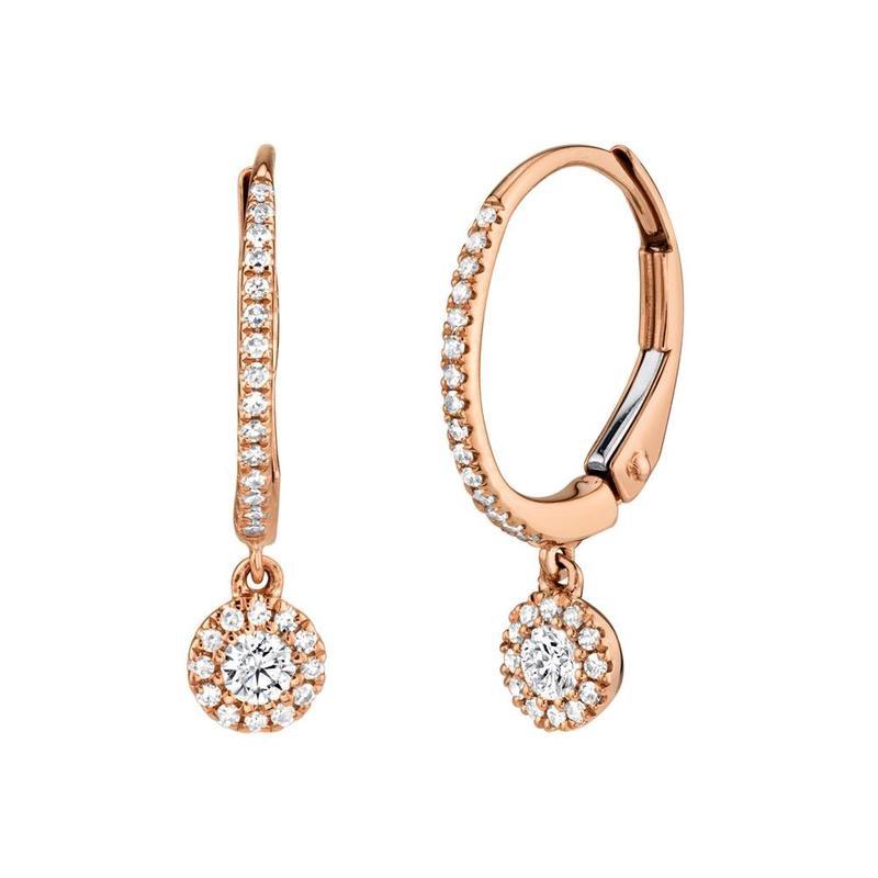 Diamond Drop Earring
