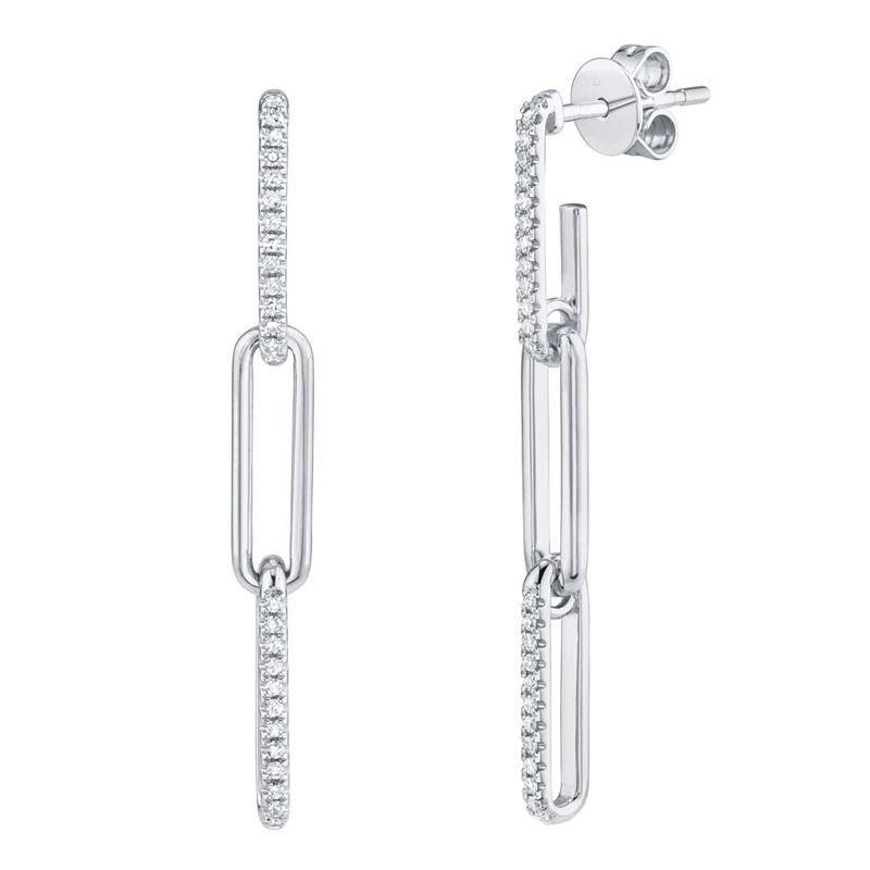 Diamond Link Earring