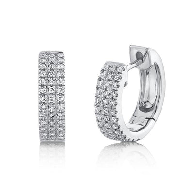 Tiffany Diamond Huggie Earring