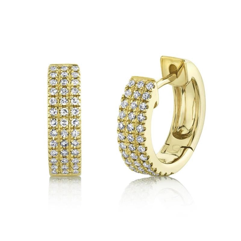 Tiffany Diamond Huggie Earring