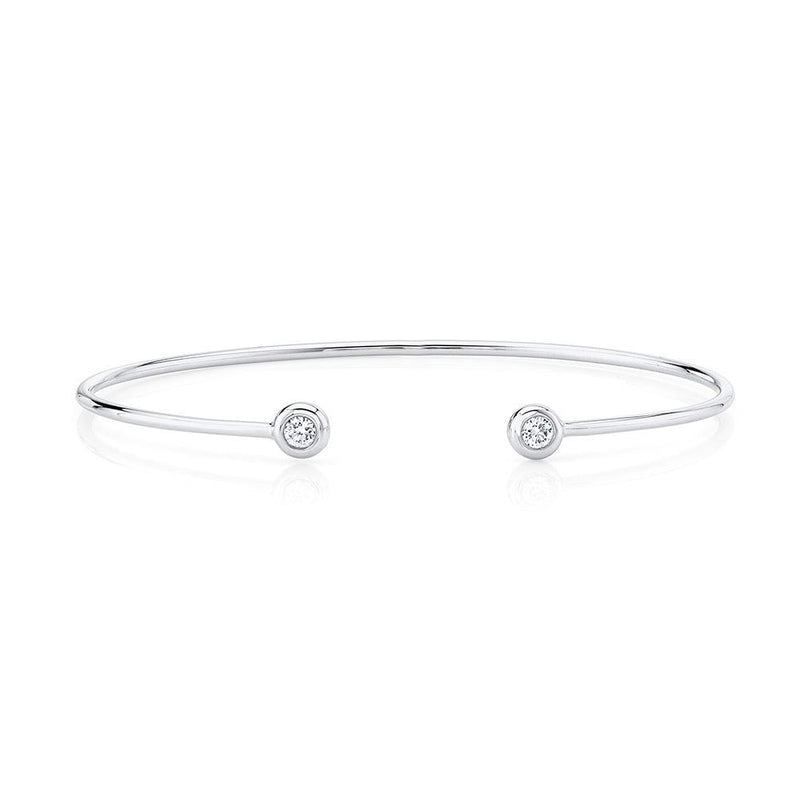 Diamond Bezel Bangle