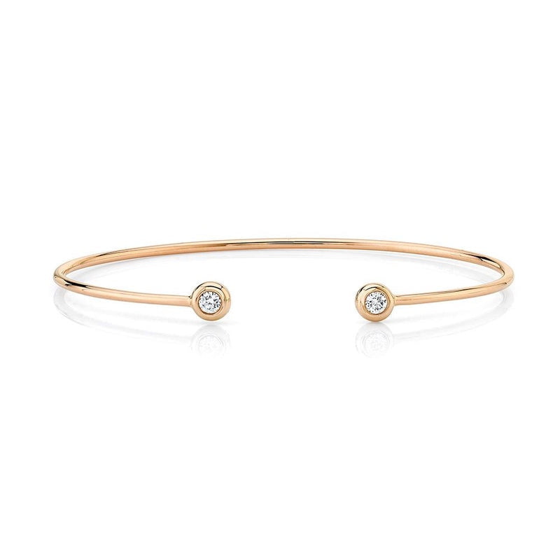 Diamond Bezel Bangle