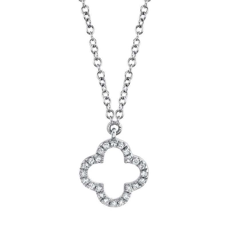 Diamond Clover Necklace