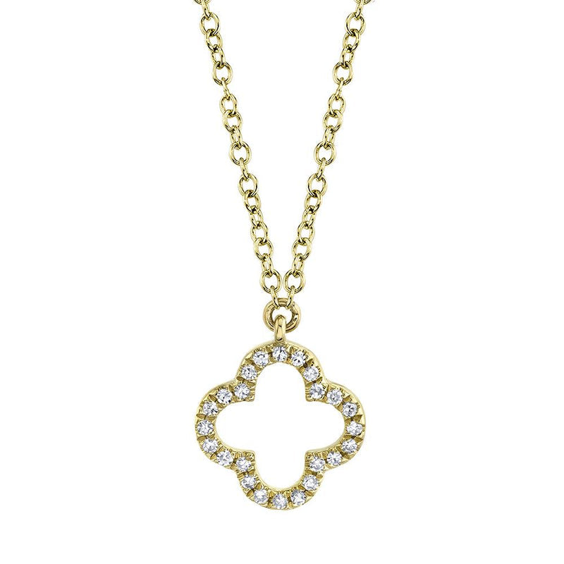 Diamond Clover Necklace