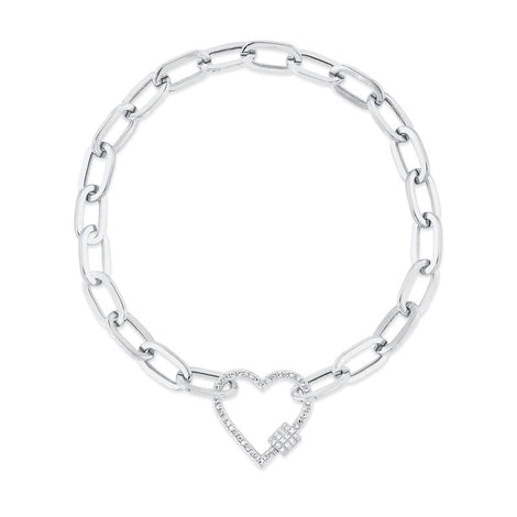 Paris Heart Bracelet