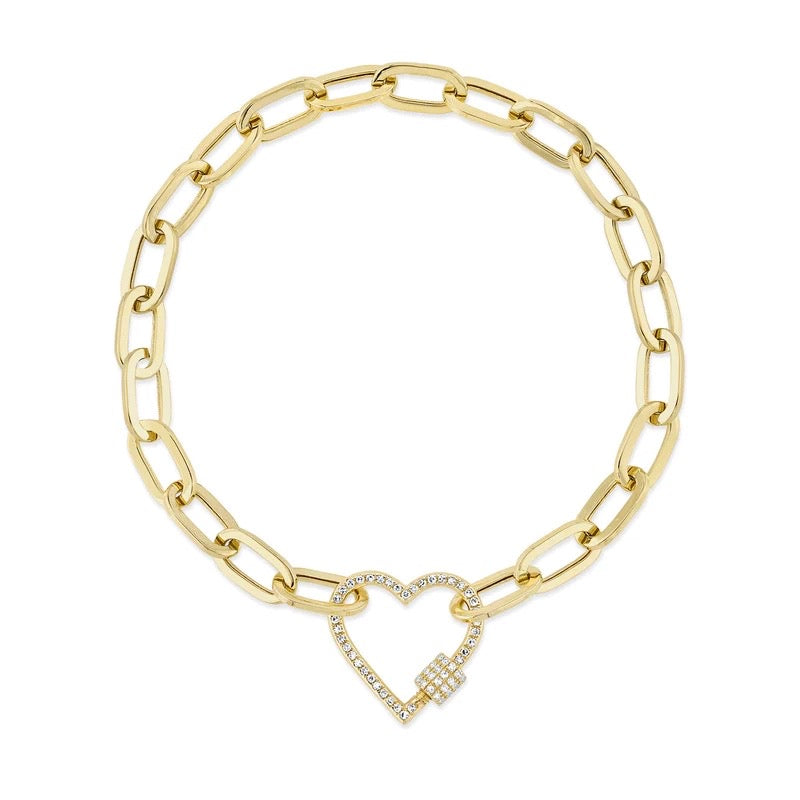 Paris Heart Bracelet