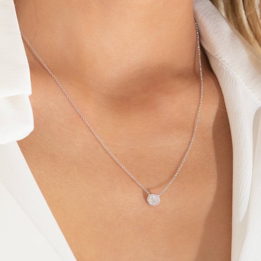 0.14 Ct Diamond Necklace
