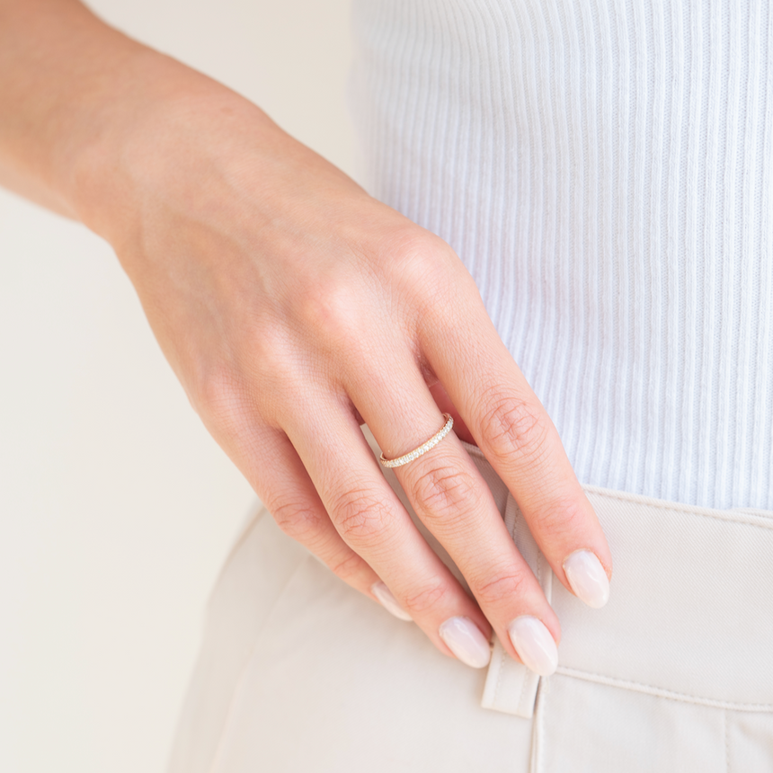 0.40 Ct Diamond Eternity Ring