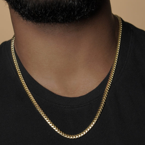 JAXXON 5mm Cuban Link Black Chain | 22