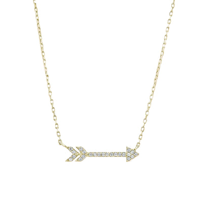 Diamond Arrow Necklace