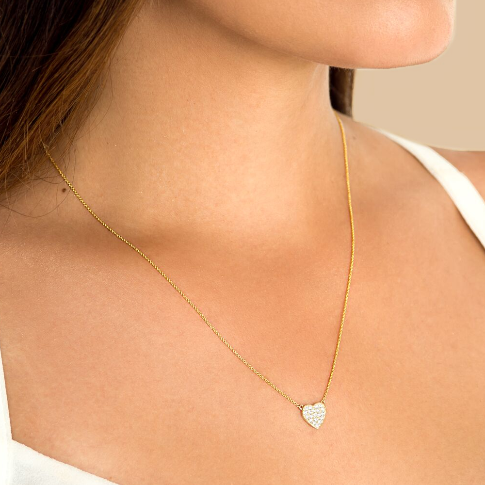 Diamond Heart Necklace