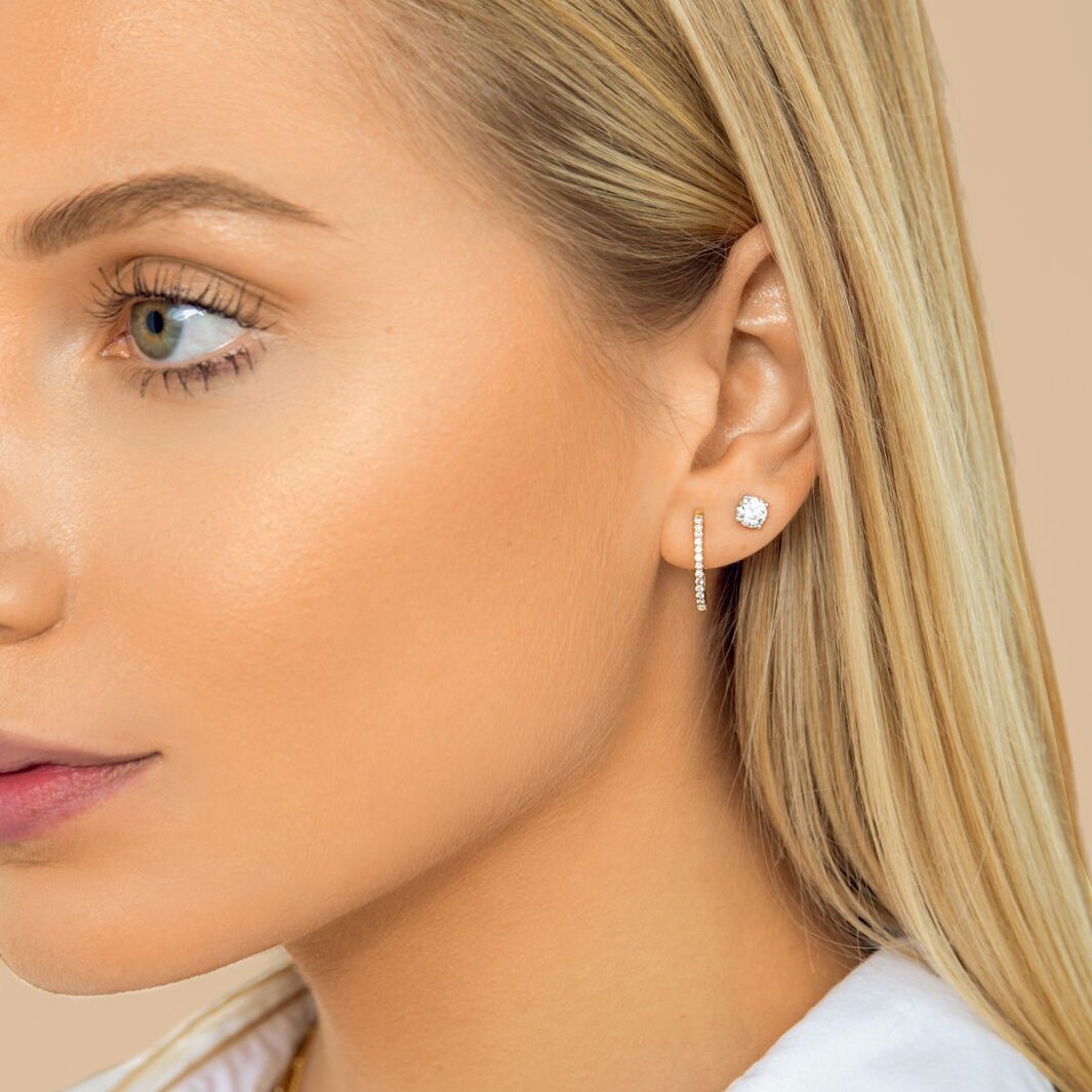 Diamond Stud Earrings