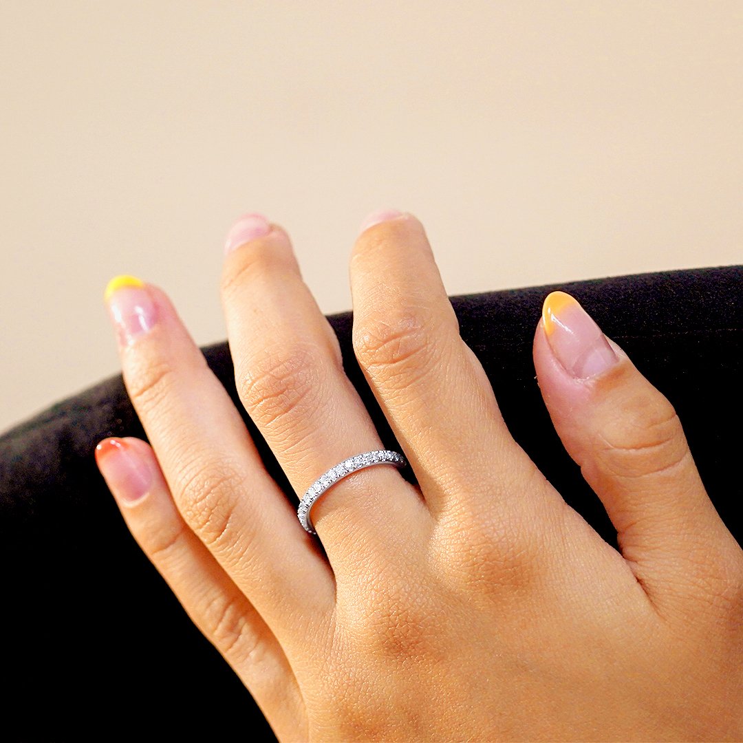 0.58 Ct Diamond Eternity Ring