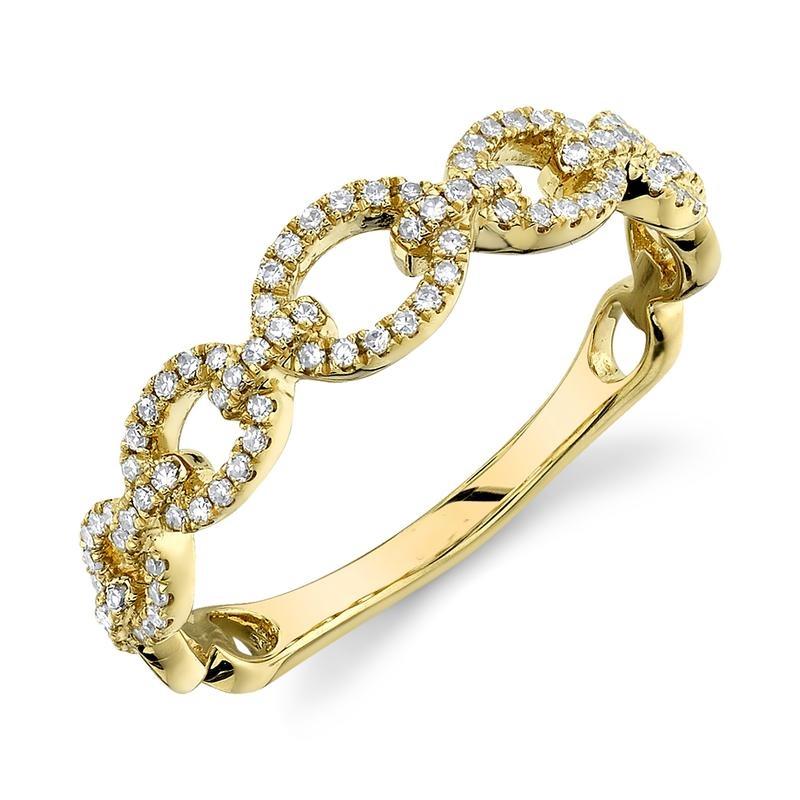 Diamond Link Ring
