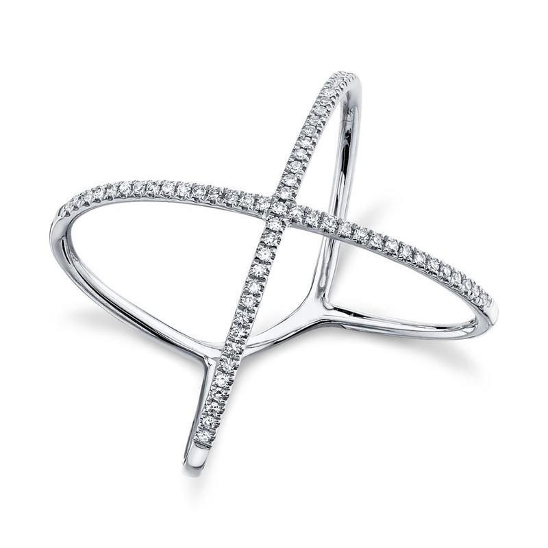 Diamond X Ring