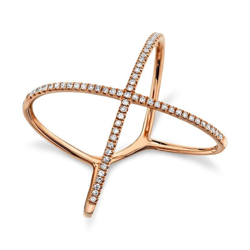 Diamond X Ring