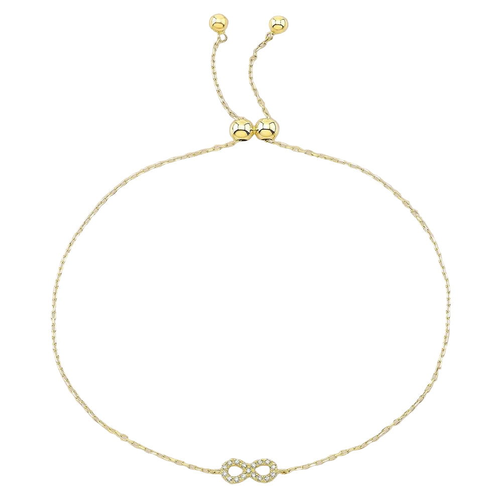 Infinity Diamond Bracelet.