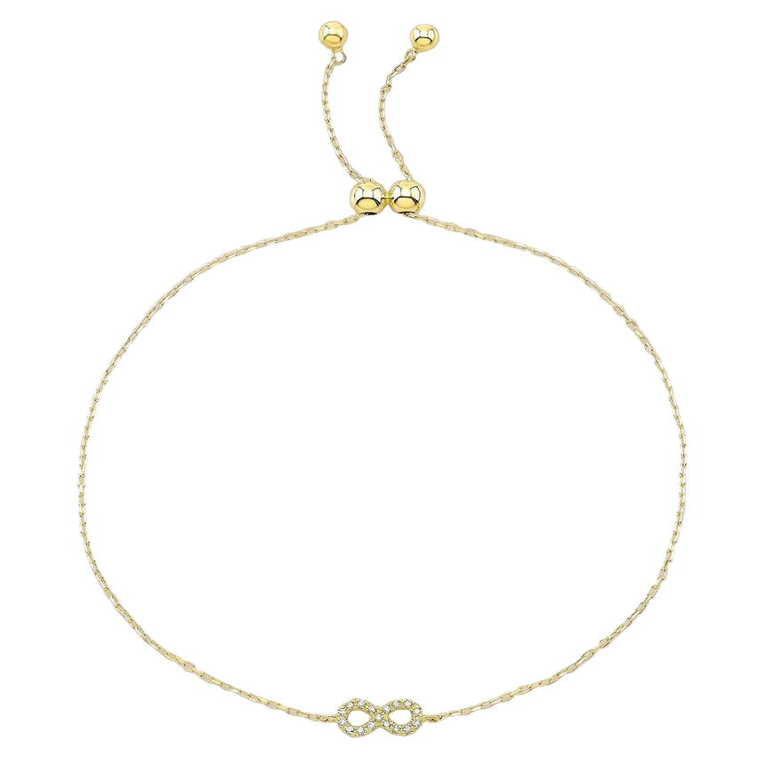 Infinity Diamond Bracelet.