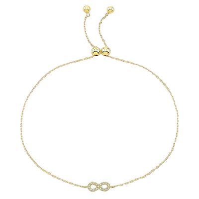 Infinity Diamond Bracelet.
