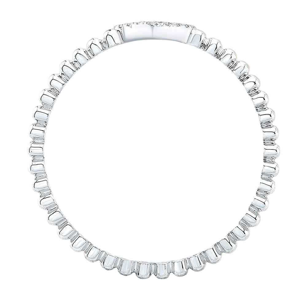 Lovie Beaded Diamond Ring