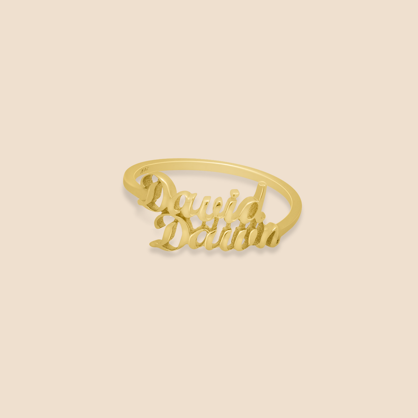 Two Name Ring