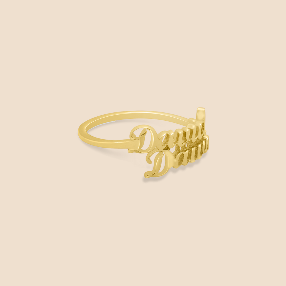 Two Name Ring