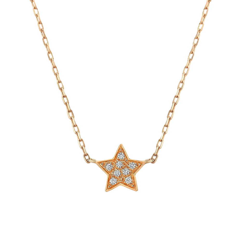 Star Studded Diamond Necklace