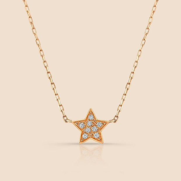 Star Studded Diamond Necklace
