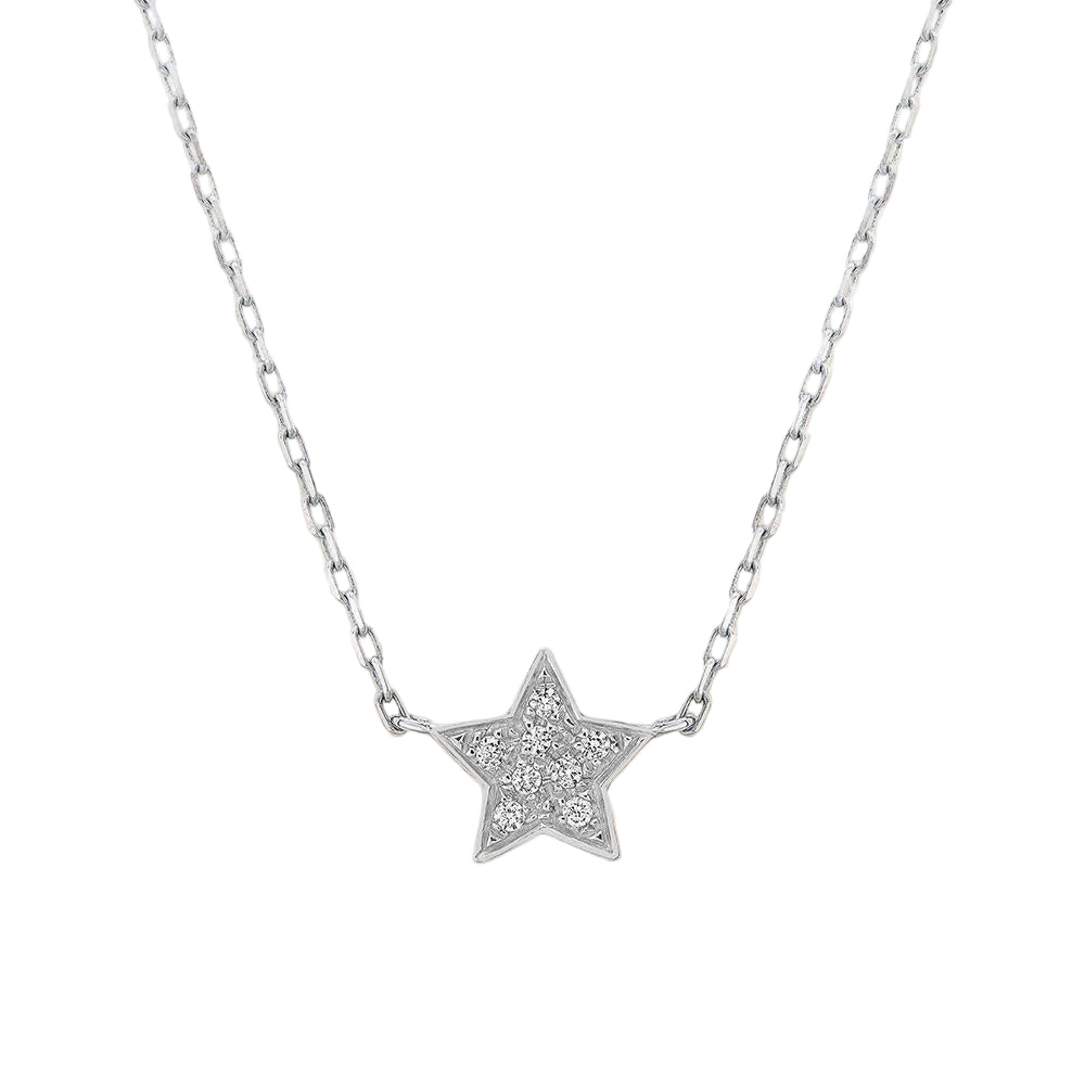 Star Studded Diamond Necklace