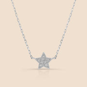 Star Studded Diamond Necklace