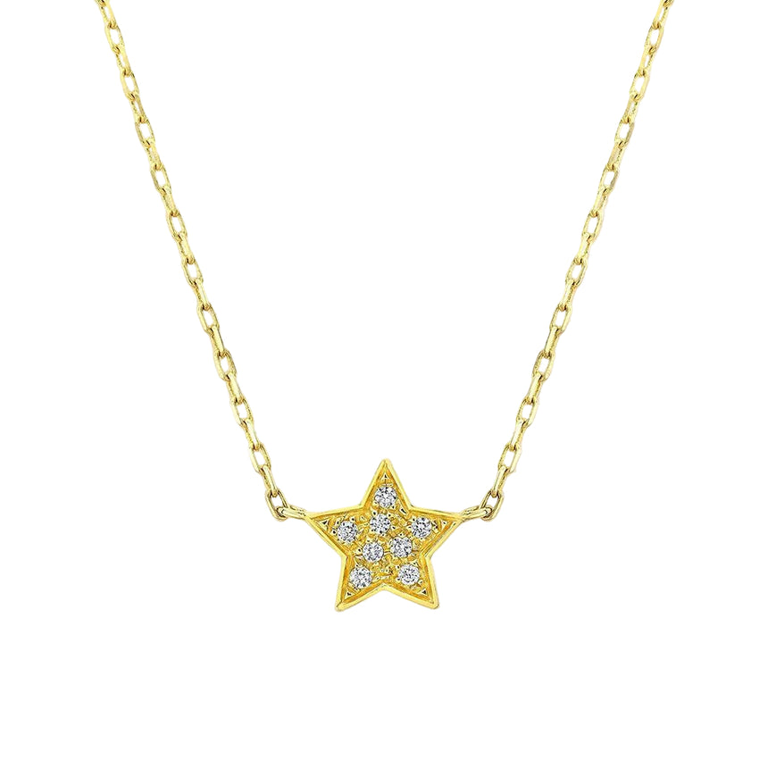 Star Studded Diamond Necklace