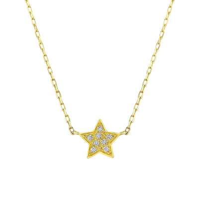 Star Studded Diamond Necklace