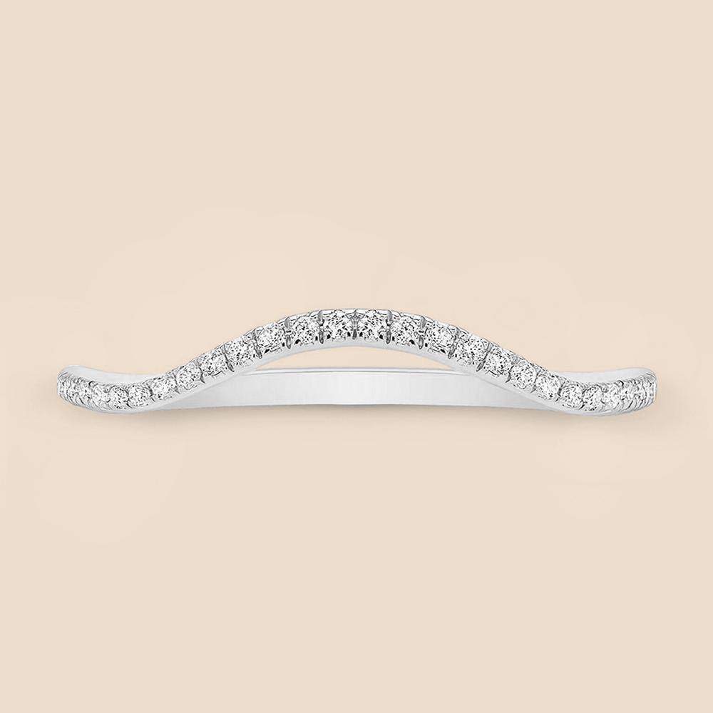 Wavelength Diamond Ring