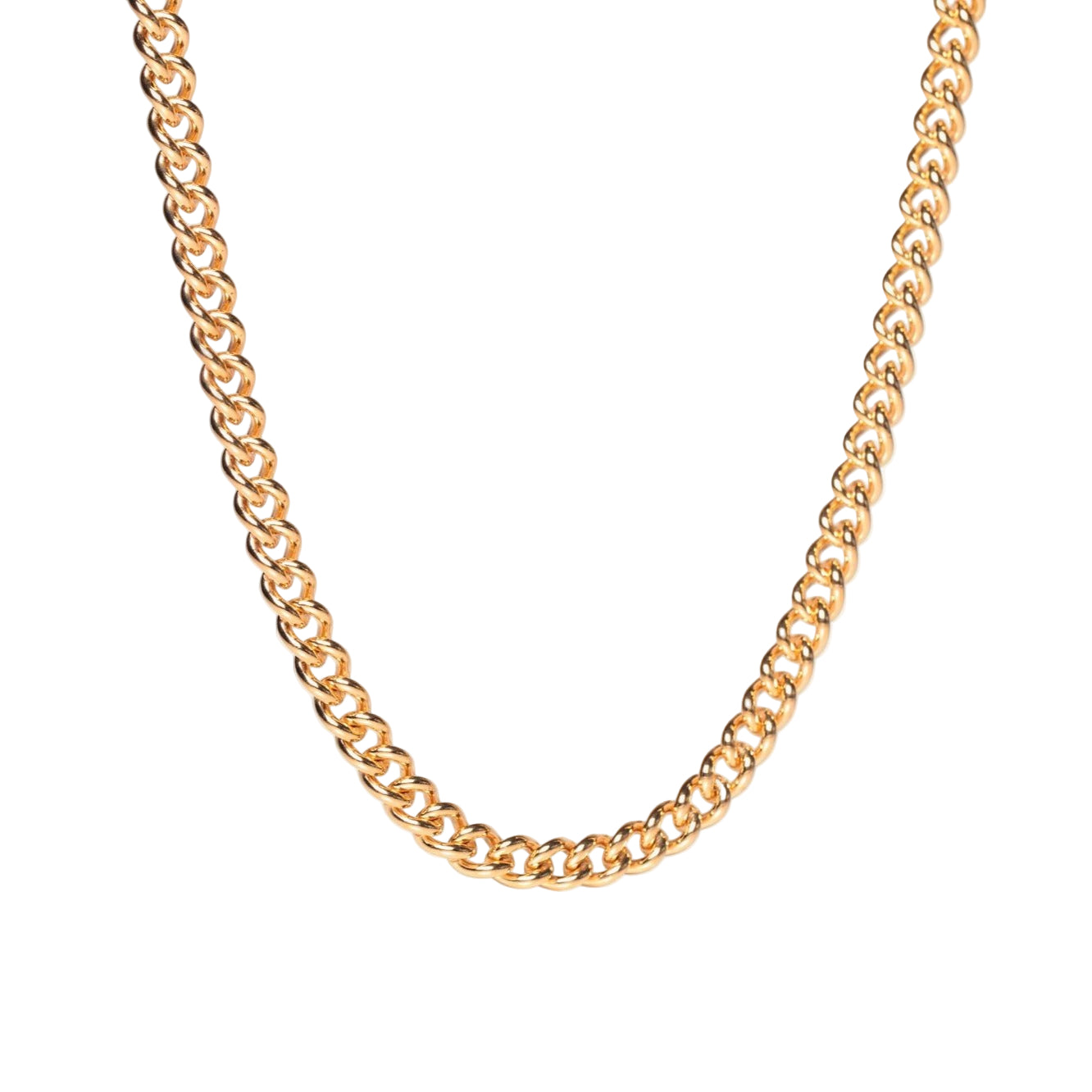 Large Curb Chain Necklace