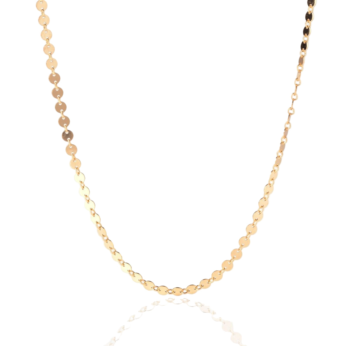 Disc Chain Necklace