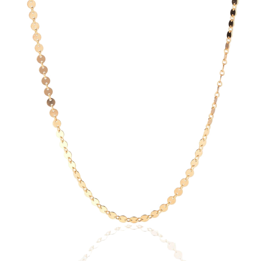 Disc Chain Necklace